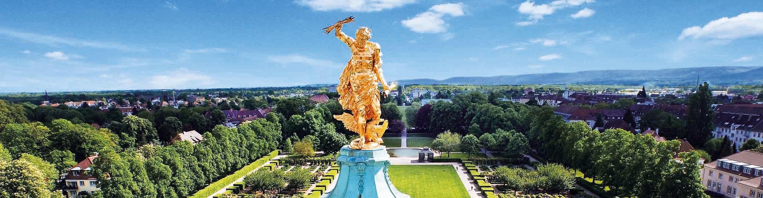 Goldener Mann Château de Rastatt
