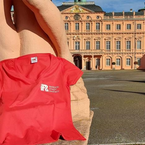 T-Shirt Rastatt barockt. In der Touristinformation am Schloss erhältlich
