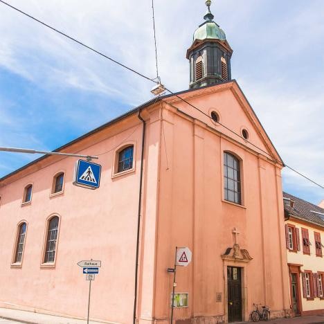 Itinéraire historique Station 14 : Evangelische Stadtkirche à Rastatt