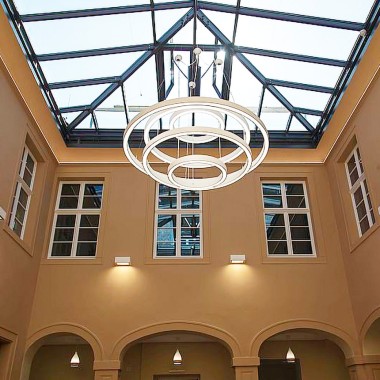 Atrium im Rossi-Haus in Rastatt