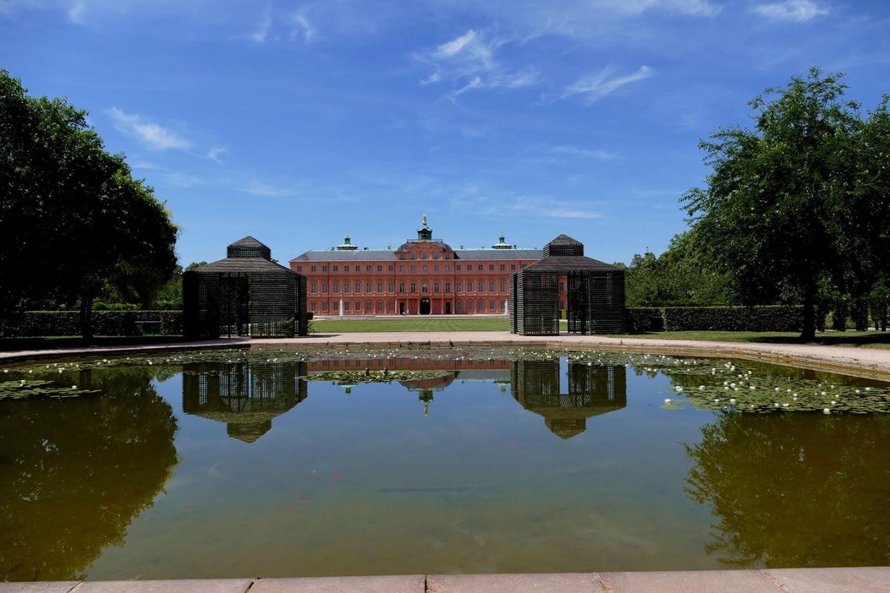 Schlossteich in Rastatt. Foto: Isabelle Joyon Teich im Schlossgarte in Rastatt