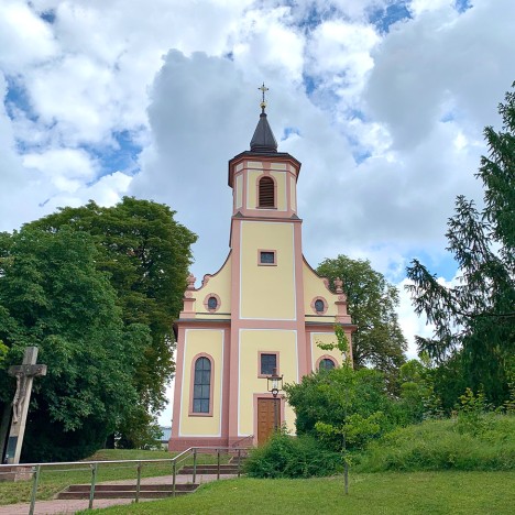 L'église Berhardusl à Rastatt