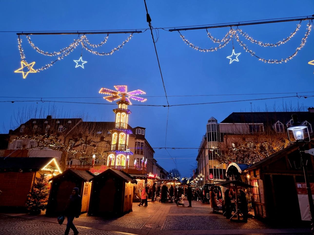 Buden Weihnachtsmarkt Rastatt