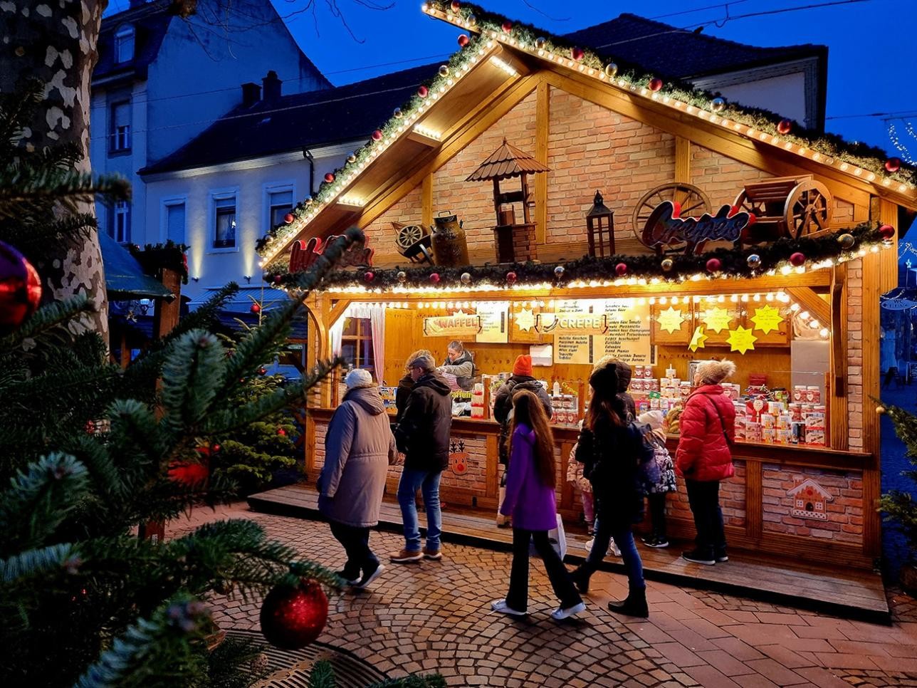 Stand Weihnachtsmarkt Rastatt