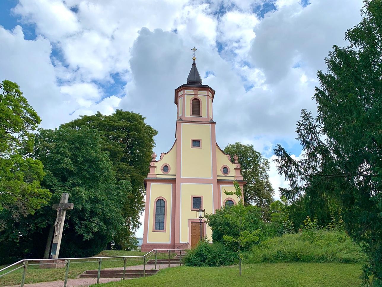 L'église Saint-Bernard à Rastatt