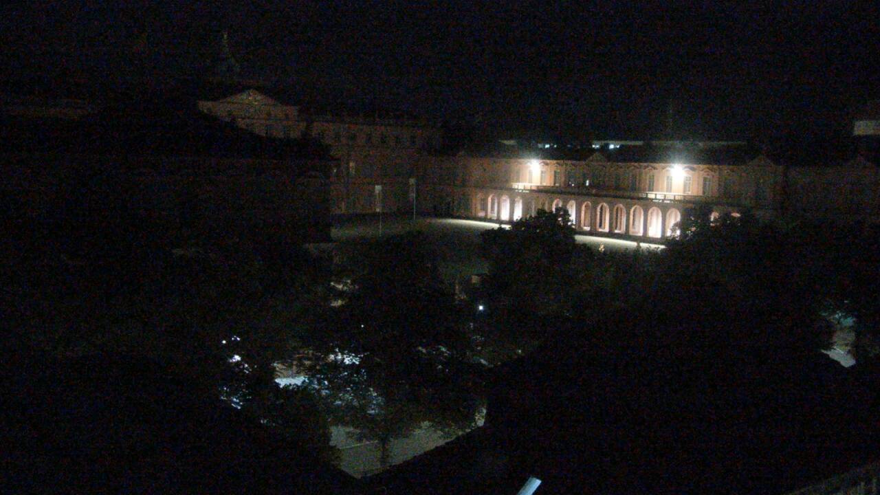 Arrêt sur image Webcam du château de la ville de Rastatt